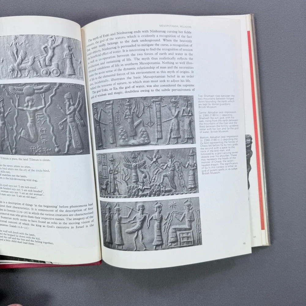 John Gray Near Eastern Mythology Hardcover 1973 2nd Impression History Religion